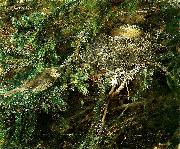bruno liljefors taltrast vid boet oil painting